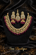 Magenta Necklace Set