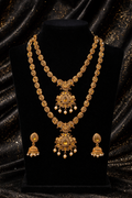 Lakshmi Double Necklace Set