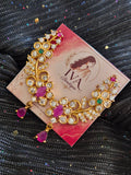 Earcuff Floral Fuchsia