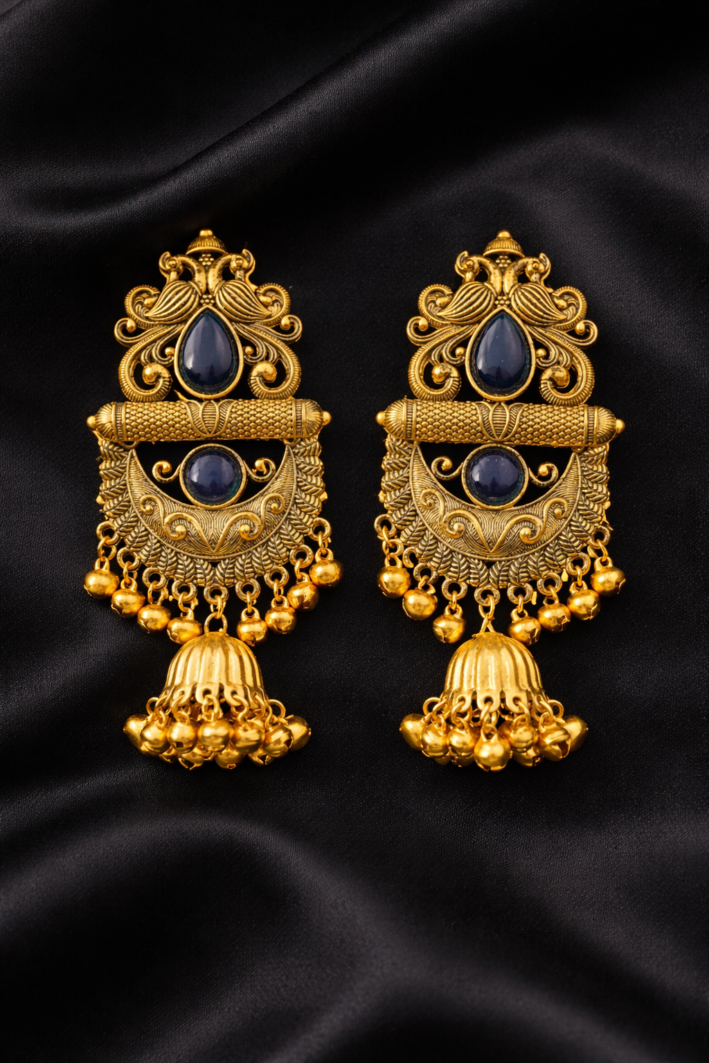 Kundan Jhumka- Chandbali Design 2
