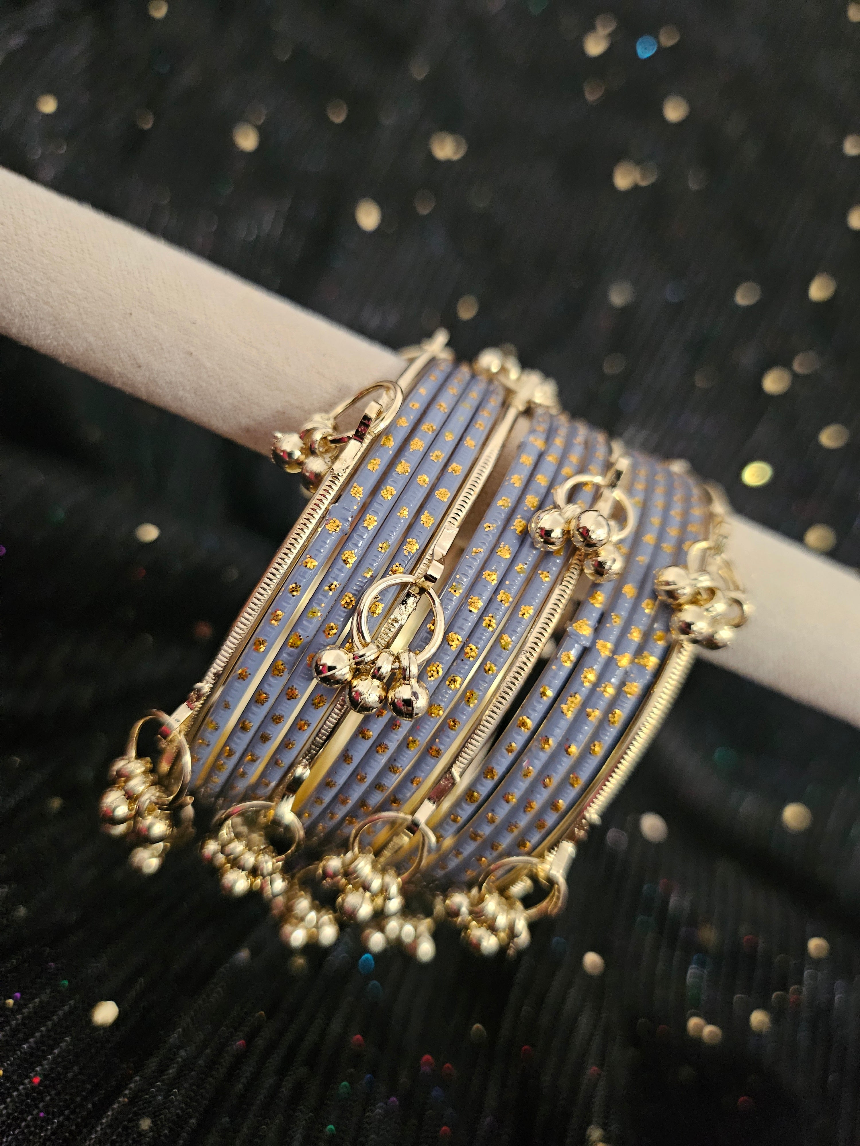 Grey Kashmiri Bangles