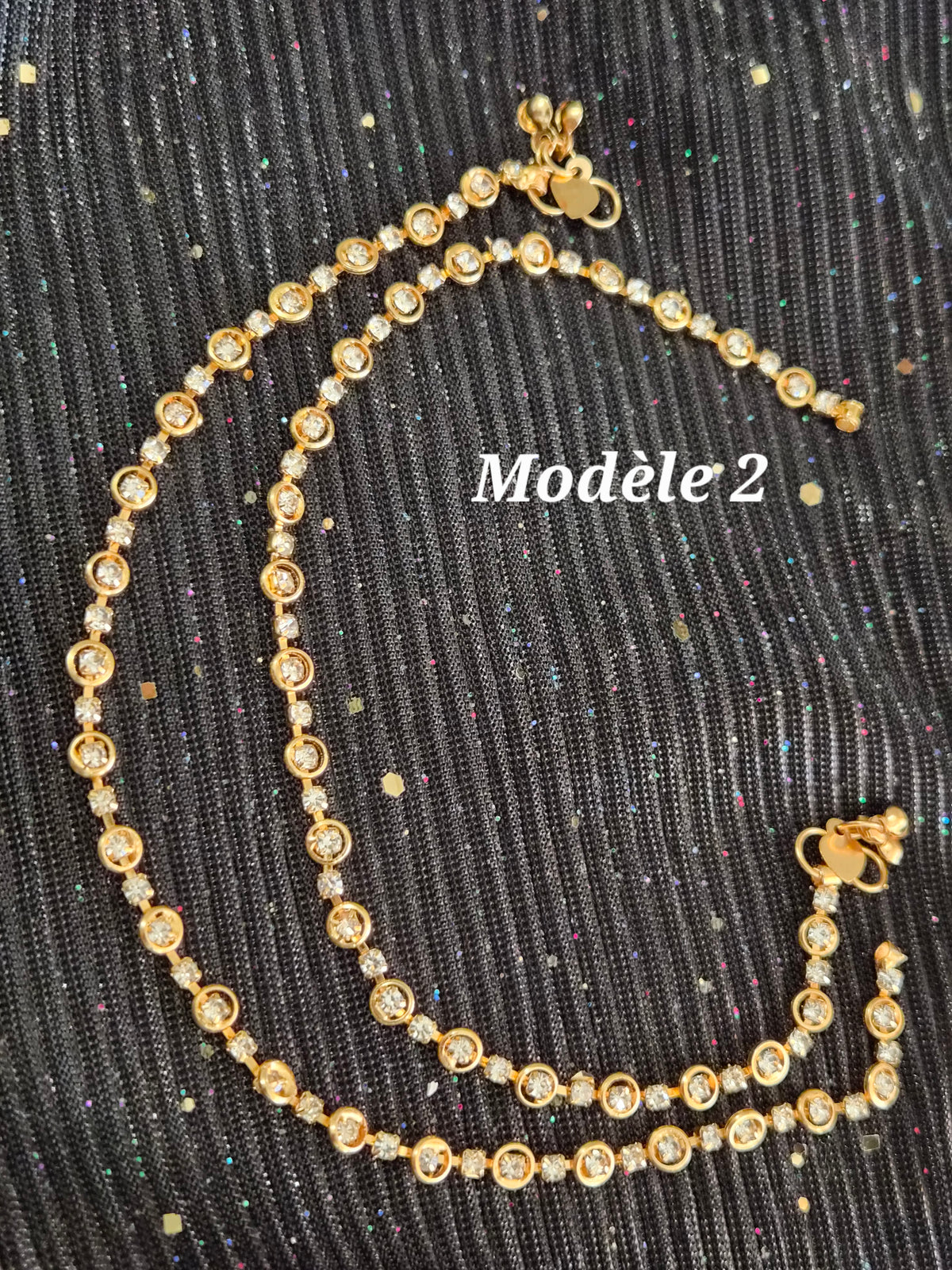 Bracelets de cheville doré - 4 Modèles disponibles