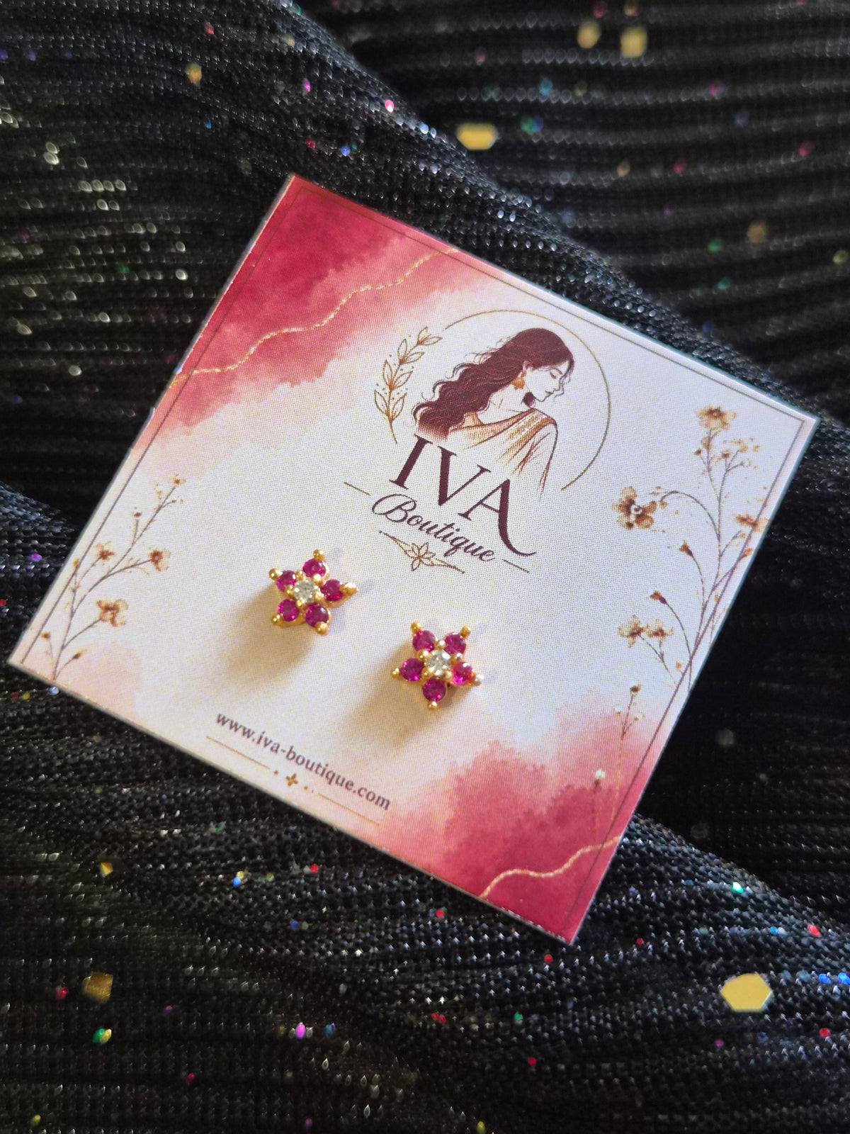 Earstuds Fleur