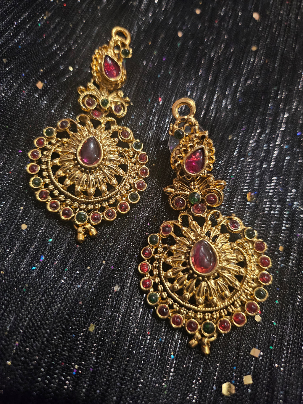 Bridal Set Royal Paon Rouge