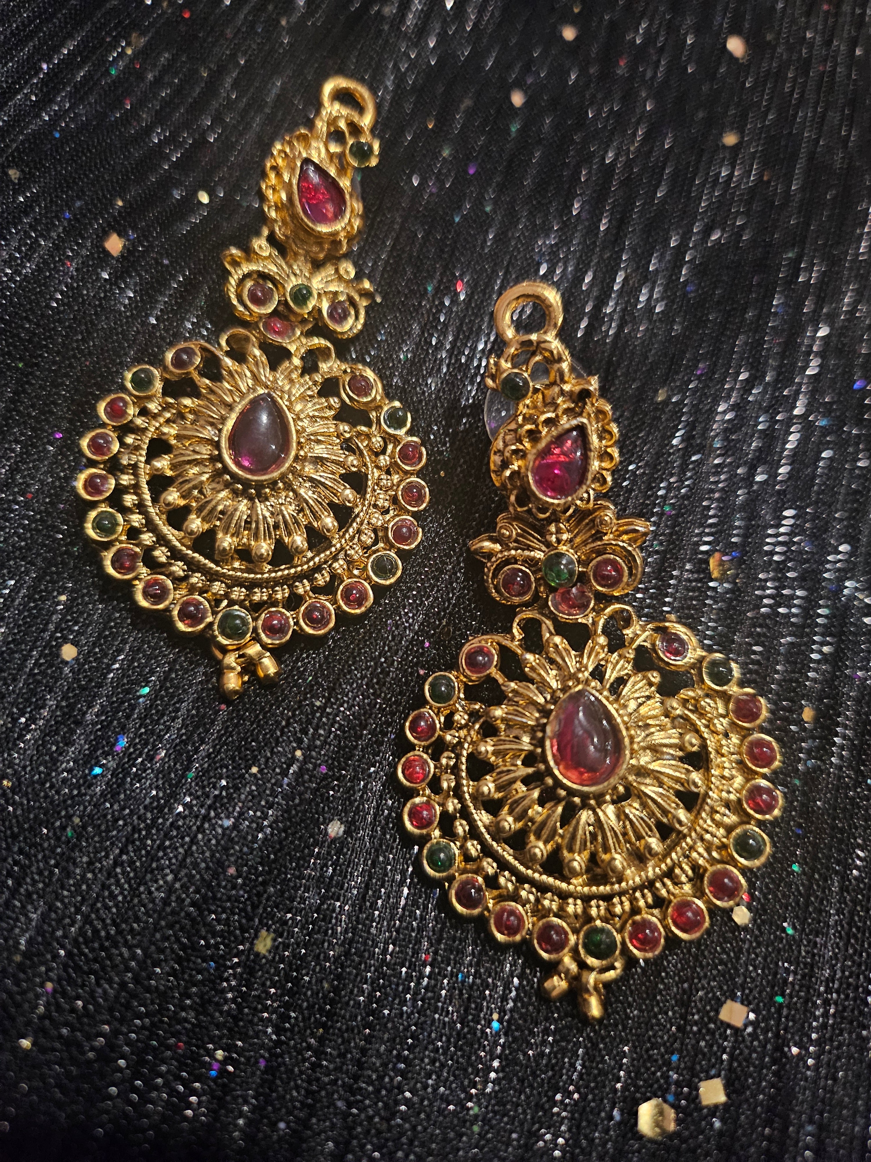 Bridal Set Royal Paon Rouge
