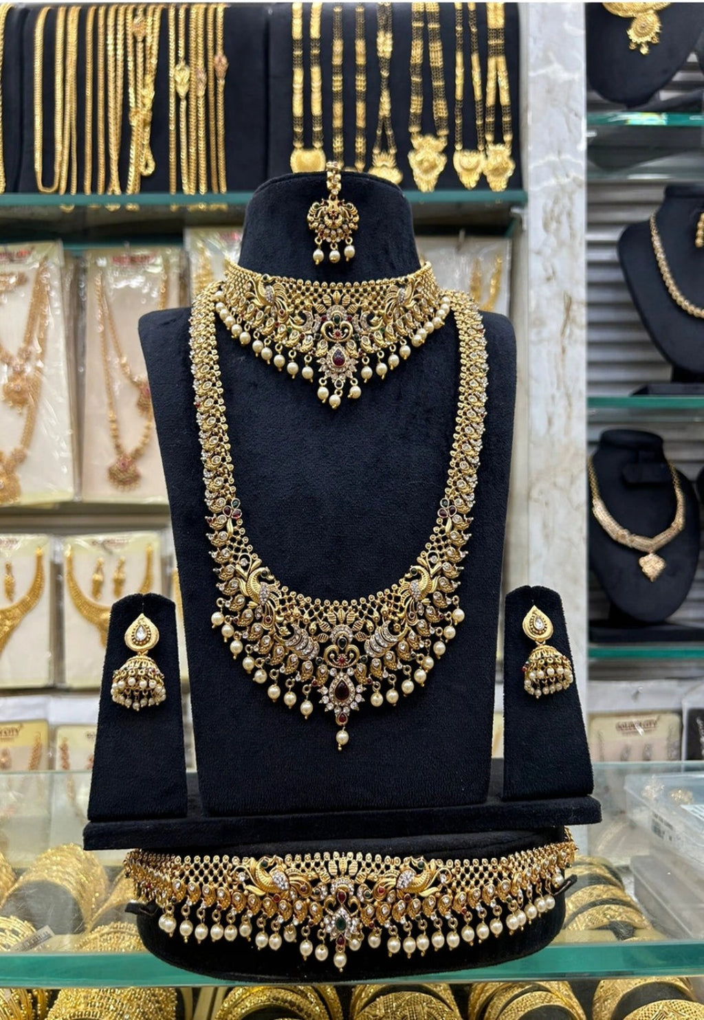 Bridal Set Royal Perles & Pierres