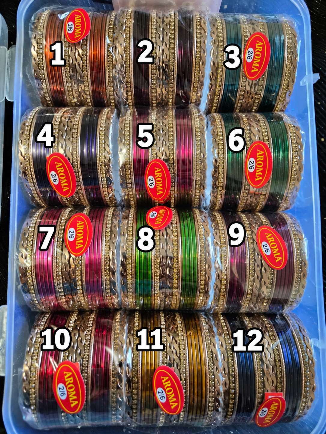 Bangles Indiens – Plusieurs Coloris ✨