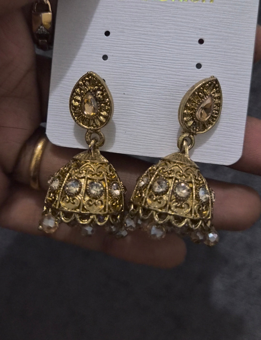 Golden Jhumka