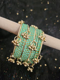 Mint green Kashmiri Bangles