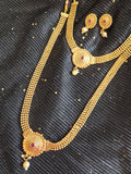 Parure indienne dorée – 2 colliers