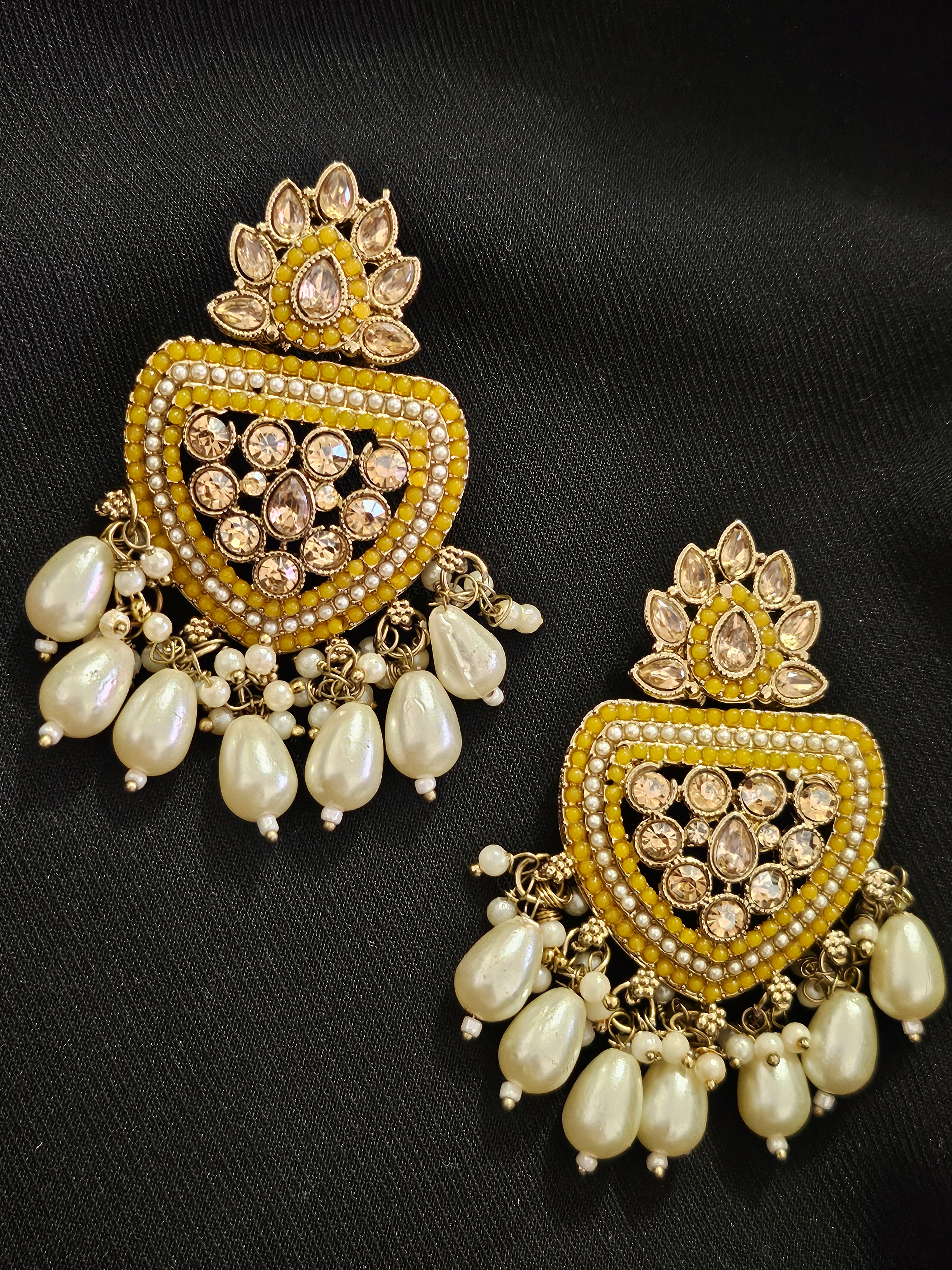 Kundan Maharani Jaune