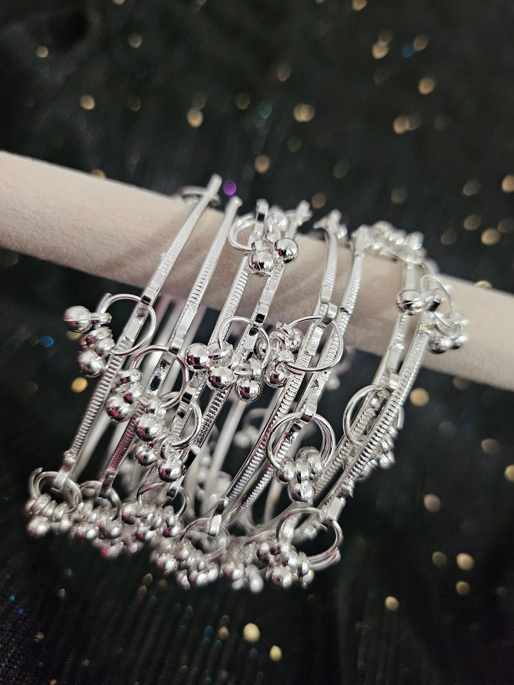 Kashmiri Bangles Argentés