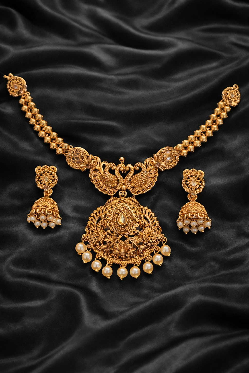 Peacock Necklace Set