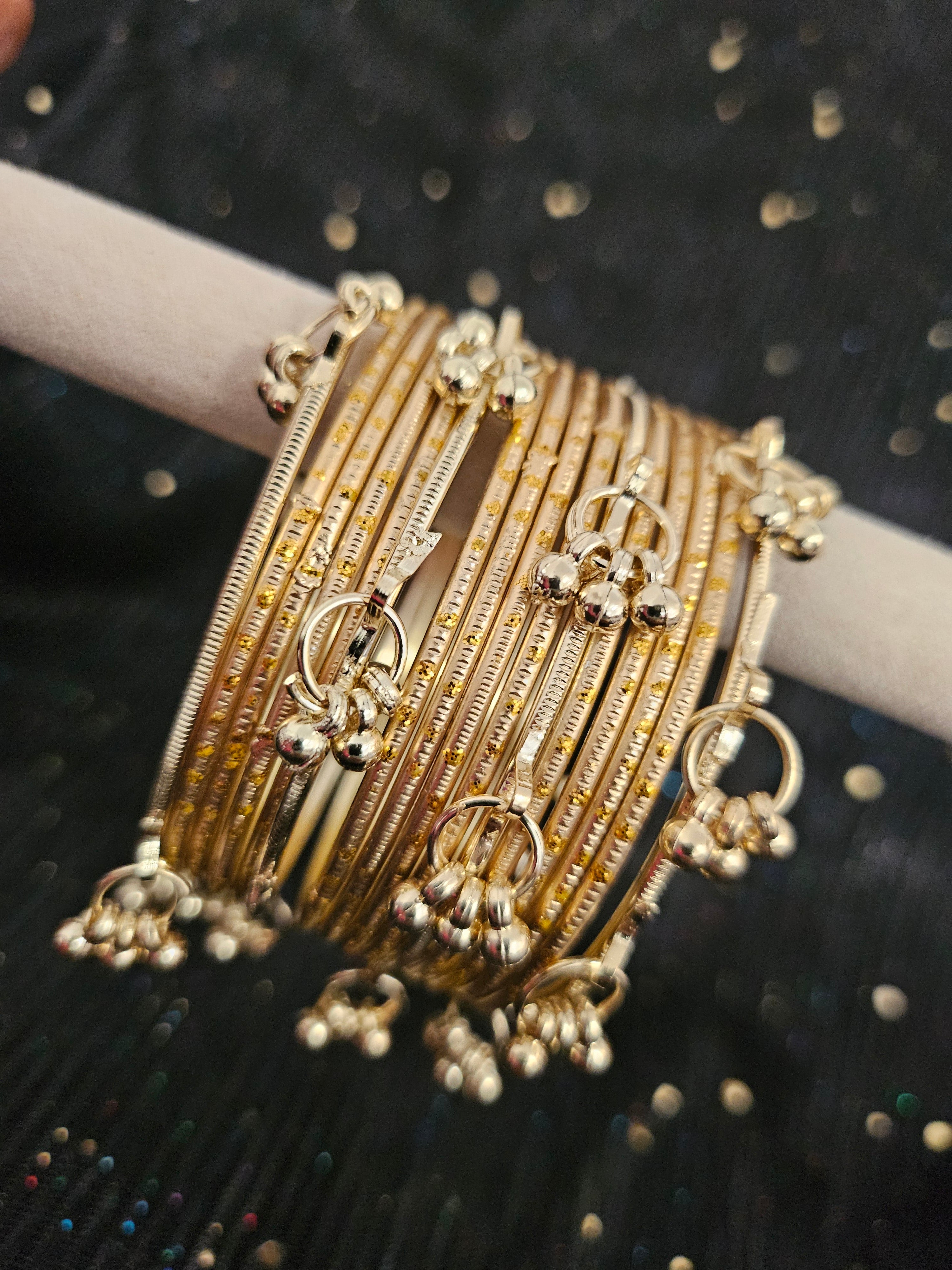 Gold Kashmiri Bangles