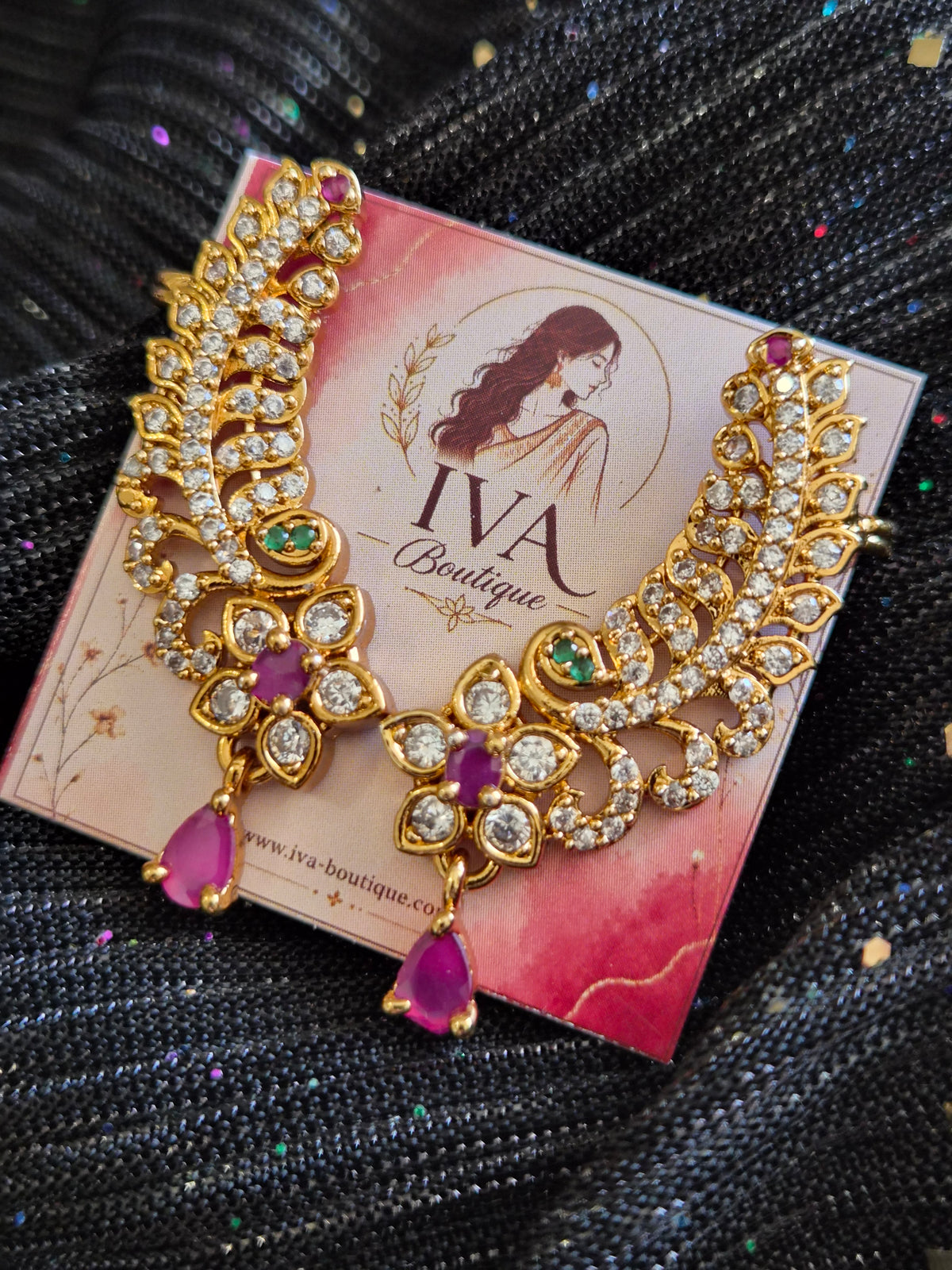 Earcuff Royal Ruby