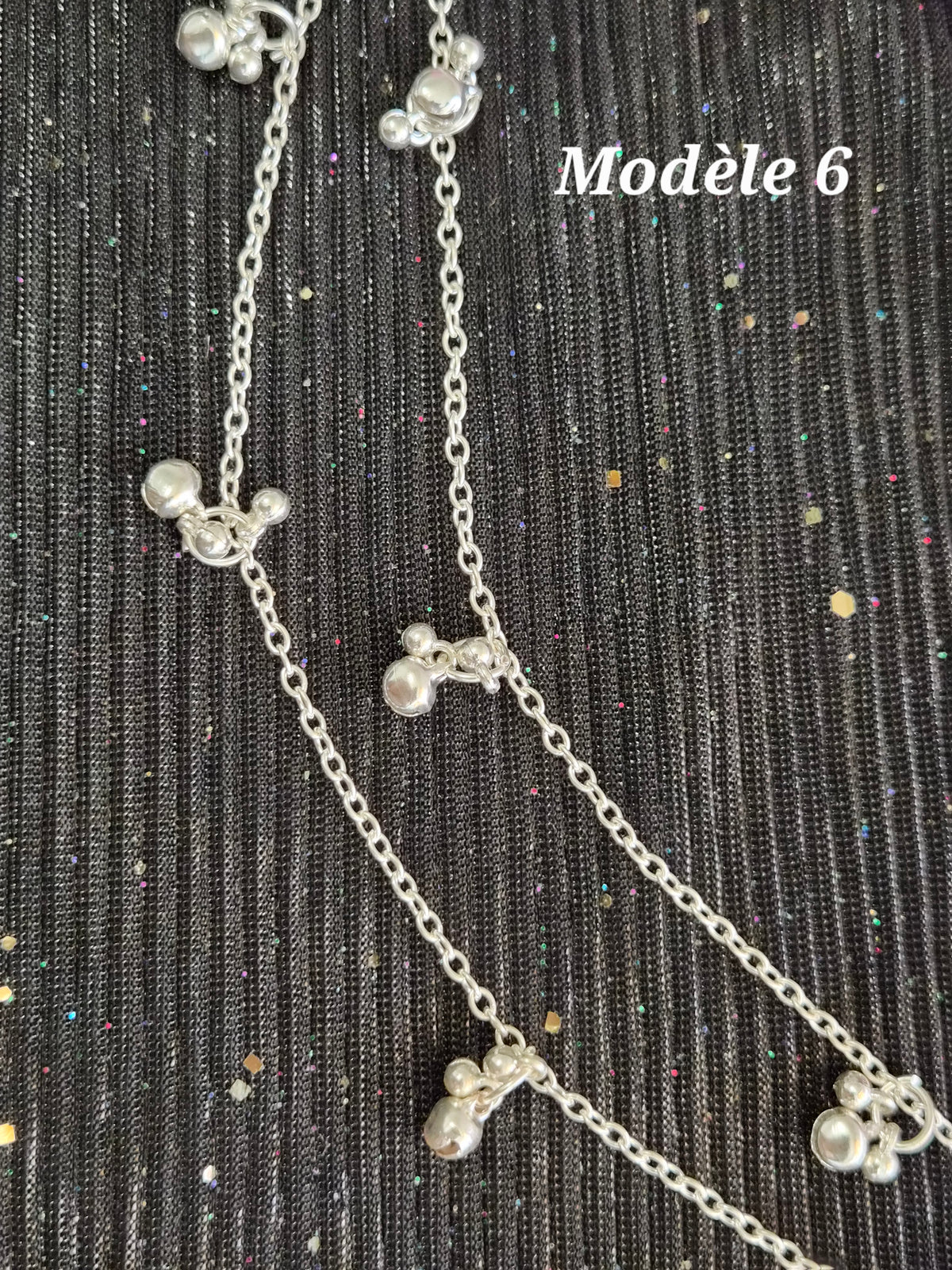 Bracelets de cheville – 8 modèles disponibles