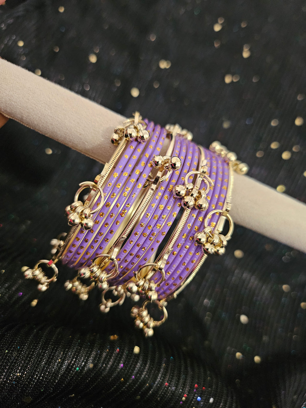 Purple Kashmiri Bangles