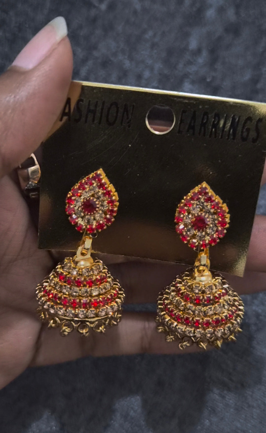 Jhumka élégant - Disponible en 5 coloris